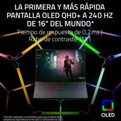 Portátil Razer Blade 16 RZ09 N3-R311 i9-14900HX RTX 4080 32GB 1TB 16