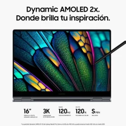 Portátil Samsung Galaxy Book4 Pro 360 U7-155H 16GB 512GB 16
