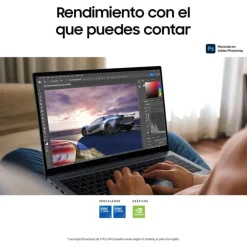 Portátil Samsung Galaxy Book4 i7-1355U 16GB 512GB 15.6