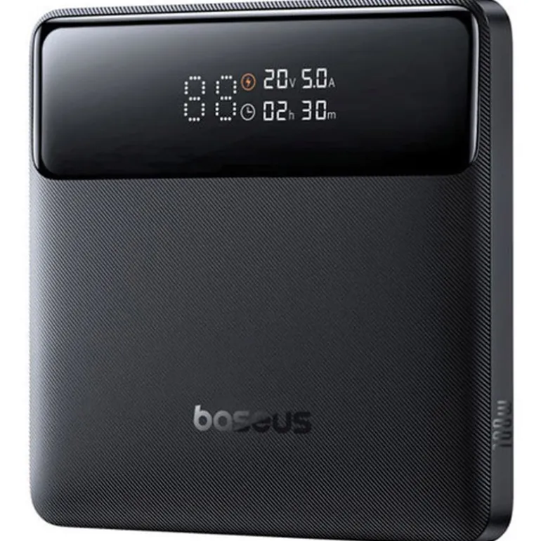 Powerbank Baseus Blade H1 Con Pantalla Digital 20000mAh 100W Negro