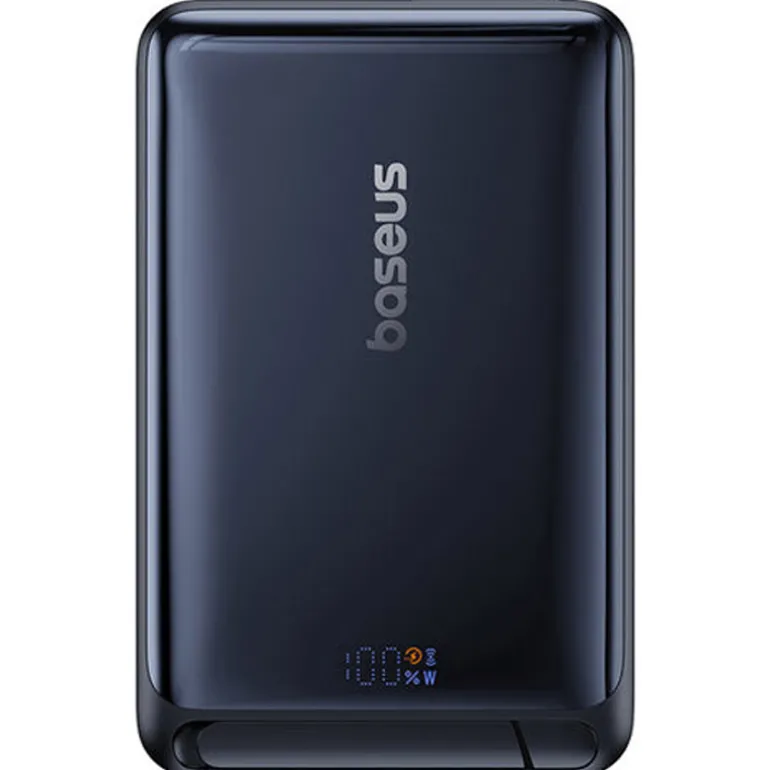 Powerbank Baseus Nomos Banco Magnético QI2 10000mAh 45W Negro