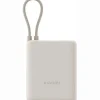 Powerbank Xiaomi BHR9333GL 33W 10000mAh Cable Integrado Beige