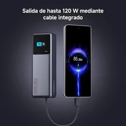 Powerbank Xiaomi BHR9361GL 165W 10000mAh Cable Integrado Gris