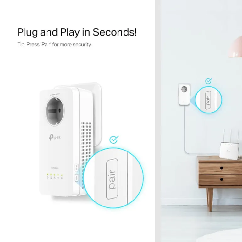 Punto Acceso TP-Link AV1300 Con Enchufe