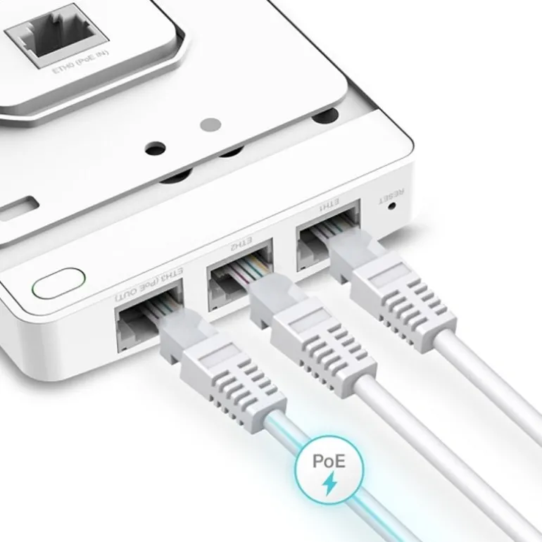 Punto Acceso TP-Link EAP235-Wall Gigabit WiFi MU-MIMO Omada AC1200