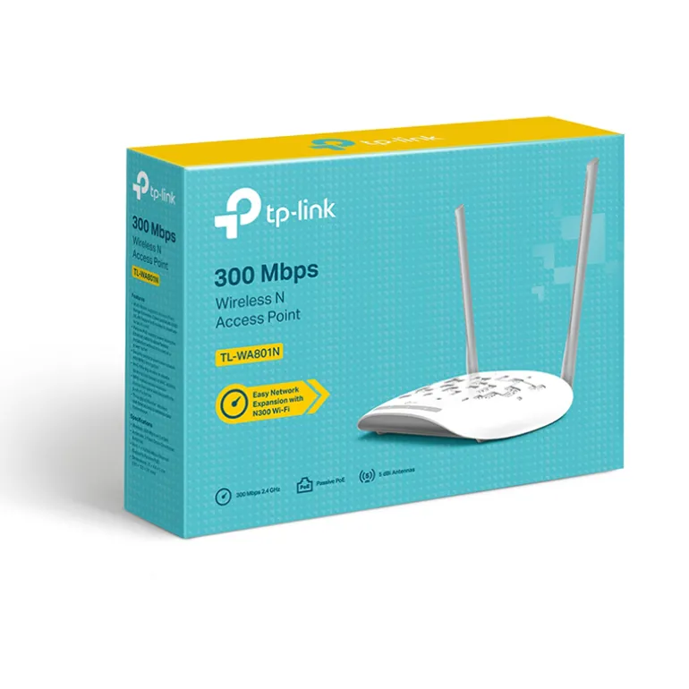 Punto Acceso TP-Link TL-WA801N V6 MIMO PoE