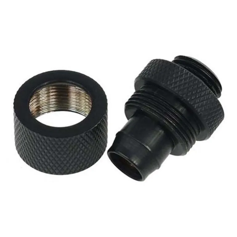 Racor 3/8 - Alpacool HF G1/4 Rosca Externa a 13/10 - Deep Black