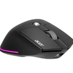 Ratón Acer Easy Fit RGB 4000 Dpi Wireless Ergonómico Negro