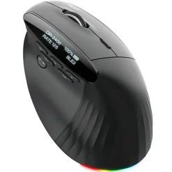 Ratón Acer Smart Fit Vertical 8000 Dpi Wireless LCD Negro