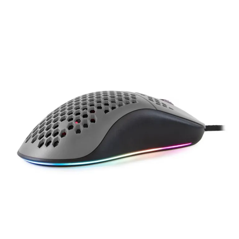 Ratón Arozzi Favo Ultra Light Gaming 16000 Dpi Negro Gris