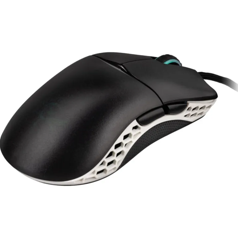 Ratón Ducky Feather Huano Switches 16000 Dpi Negro/Blanco