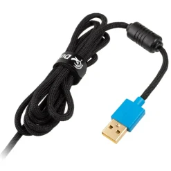 Ratón Ducky Feather Huano Switches 16000 Dpi Negro/Blanco