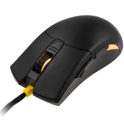 Ratón Ducky Secret M Retro 16000 Dpi Negro