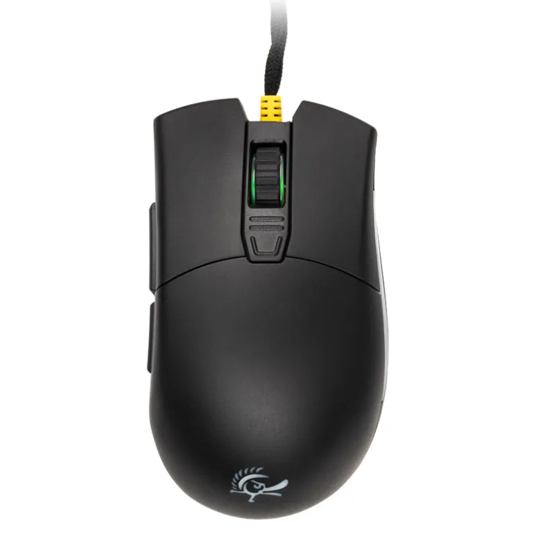 Ratón Ducky Secret M Retro 16000 Dpi Negro