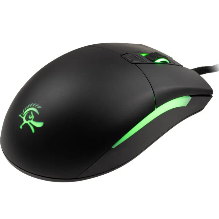 Ratón Ducky Secret M Retro 16000 Dpi Negro