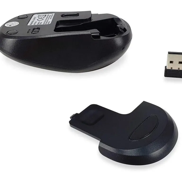 Ratón Equip Comfort 1200 DPI Negro