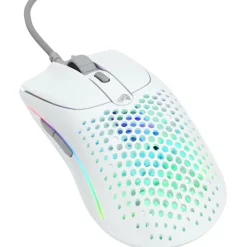Ratón Glorious Model 0 2 RGB 26000 Dpi USB Blanco