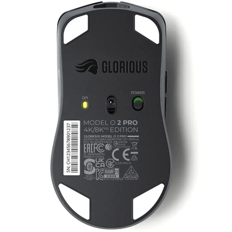 Ratón Glorious Model O 2 Pro 26000 Dpi 4K/8K Edition Wireless Negro