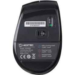 Ratón Hiditec Dendro Black 2000 Dpi