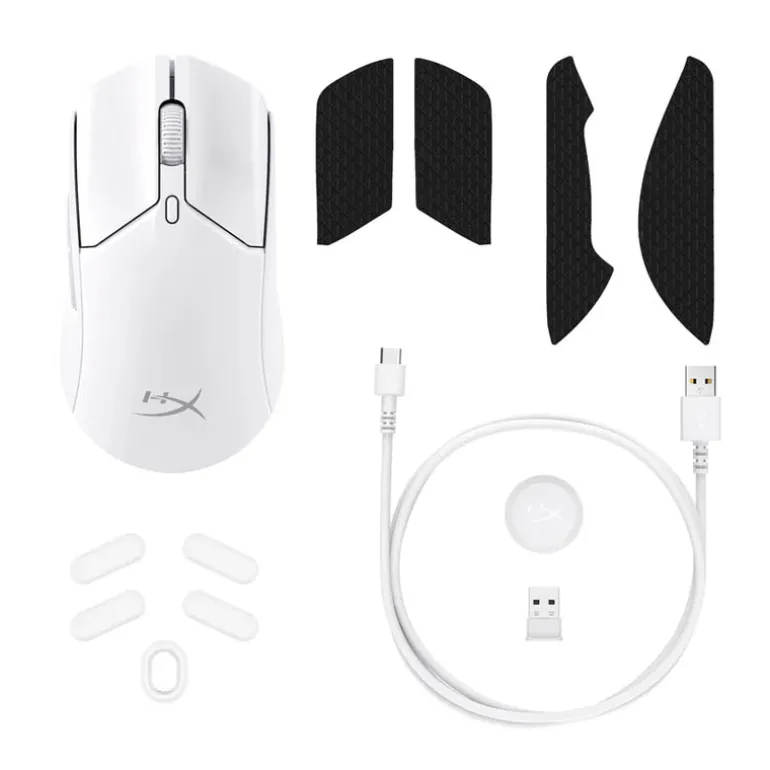 Ratón HyperX Pulsefire Haste 2 26000 Dpi 60g Wireless Blanco