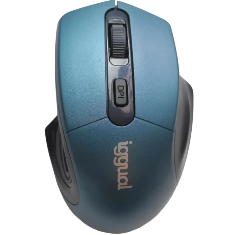 Ratón iggual ERGONOMIC-L 1600 Dpi Wireless Azul