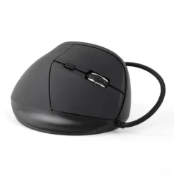 Ratón iggual ERGO-V Vertical Ergonómico 2400 Dpi Negro