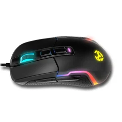 Ratón Krom Kick RGB 6200 Dpi Negro