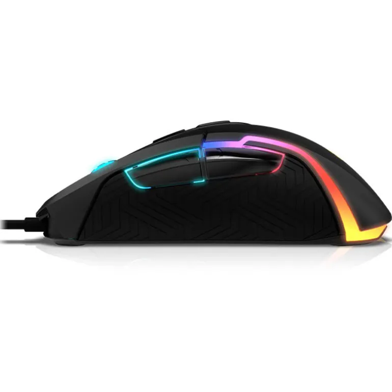 Ratón Krom Kick RGB 6200 Dpi Negro