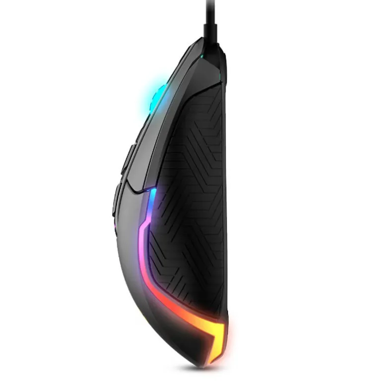 Ratón Krom Kick RGB 6200 Dpi Negro