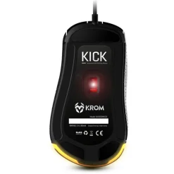 Ratón Krom Kick RGB 6200 Dpi Negro