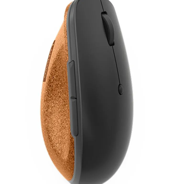 Ratón Lenovo Ratón GO Vertical 2400 DPI 6 Botones Negro