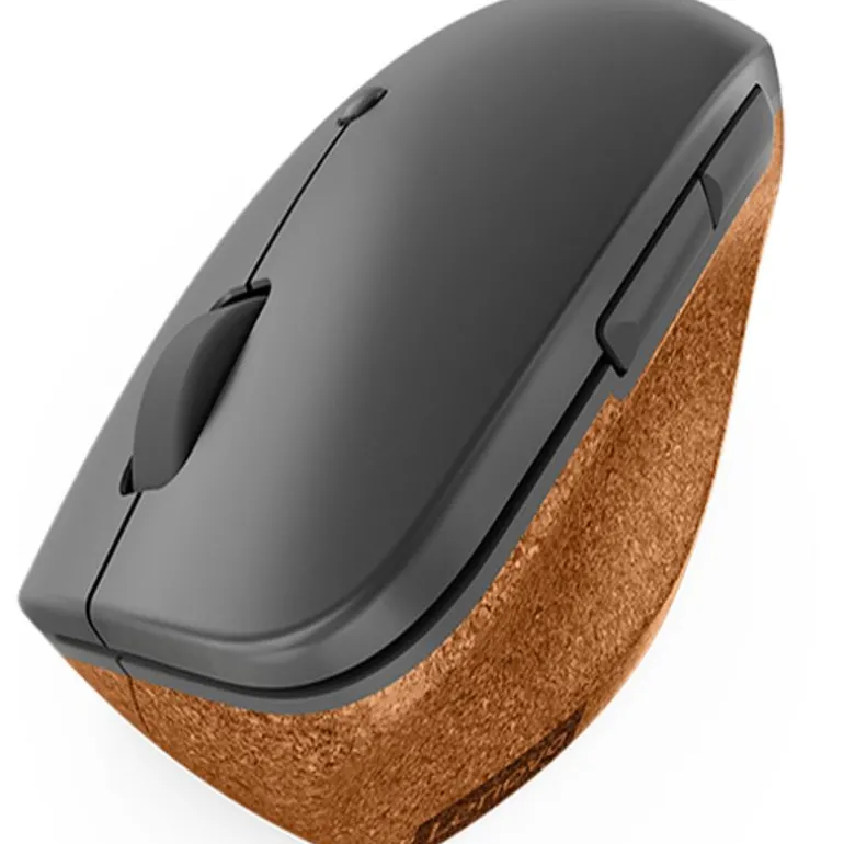 Ratón Lenovo Ratón GO Vertical 2400 DPI 6 Botones Negro