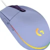 Ratón Logitech G G102 LightSync Gaming 8000DPI Lila