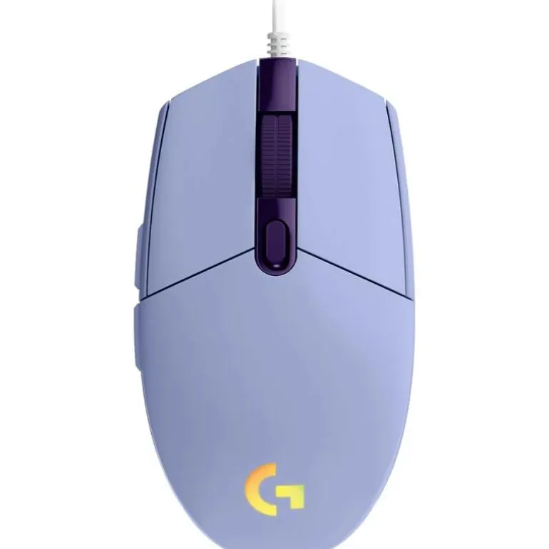 Ratón Logitech G G102 LightSync Gaming 8000DPI Lila
