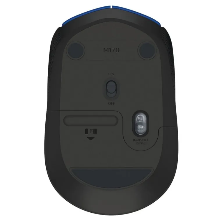 Ratón Logitech M171 1000dpi USB 2.0 Azul/Negro