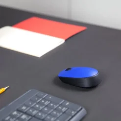 Ratón Logitech M171 1000dpi USB 2.0 Azul/Negro