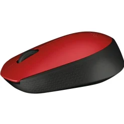 Ratón Logitech M171 1000dpi USB 2.0 Rojo/Negro