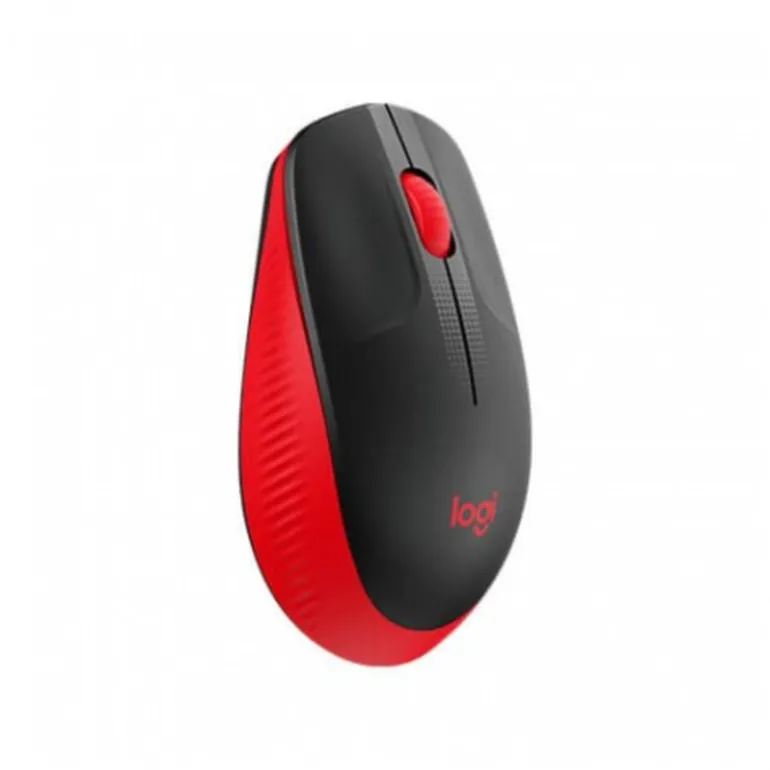 Ratón Logitech M190 Wireless Ambidextro RF 1000Dpi Negro / Rojo