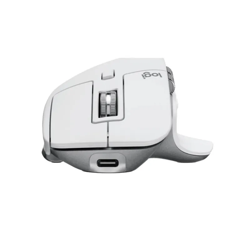 Ratón Logitech MX Master 3S 8000 Dpi BT Wireless Gris Pálido