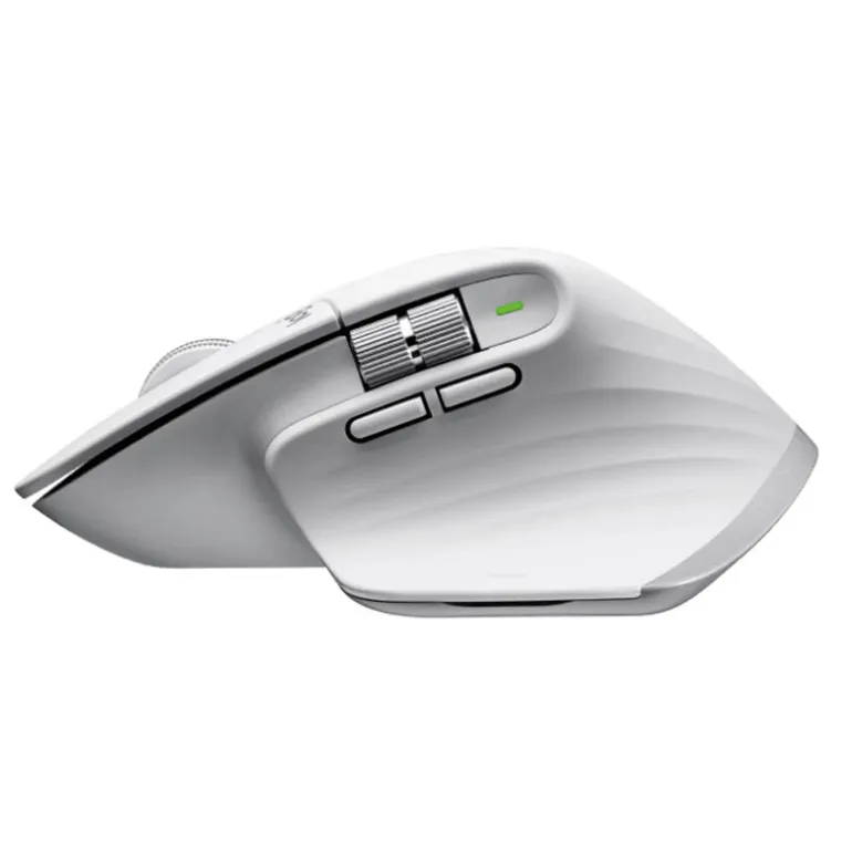 Ratón Logitech MX Master 3S 8000 Dpi BT Wireless Gris Pálido