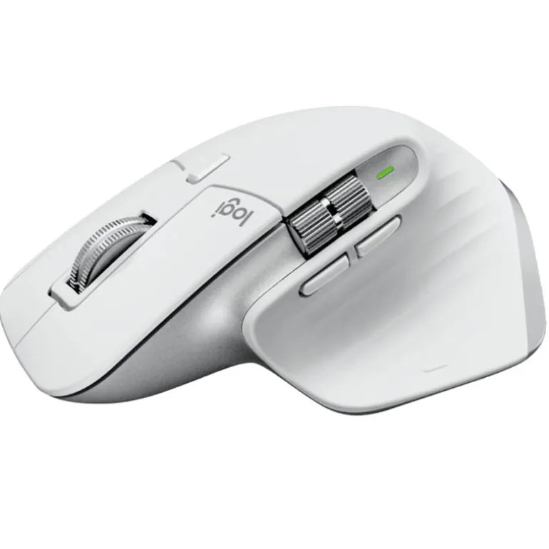 Ratón Logitech MX Master 3S 8000 Dpi BT Wireless Gris Pálido
