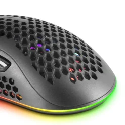 Ratón Mars Gaming MMEX Ratón Gaming RGB 32000Dpi Negro