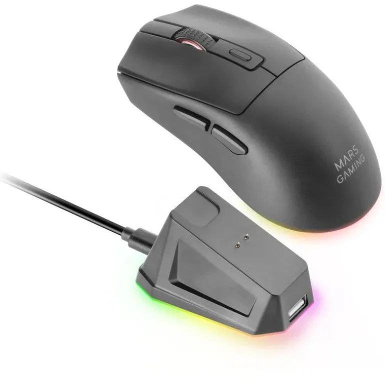 Ratón Mars Gaming Mm-t3 Rgb 14400 DPI Negro