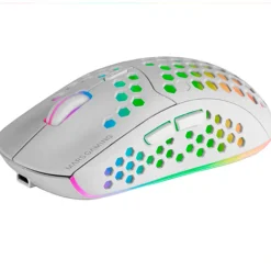 Ratón Mars Gaming MMW3 3200 Dpi 79g Wireless RGB Blanco