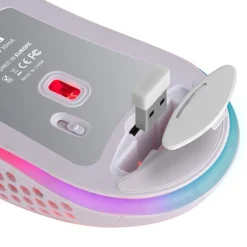 Ratón Mars Gaming MMW3 3200 Dpi 79g Wireless RGB Blanco