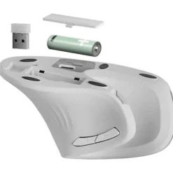 Ratón Mars Gaming MMW-ERGOPRO Vertical Ergonómico 3200 Dpi Wireless Blanco
