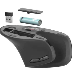 Ratón Mars Gaming MMW-ERGOPRO Wireless 3200 Dpi Negro