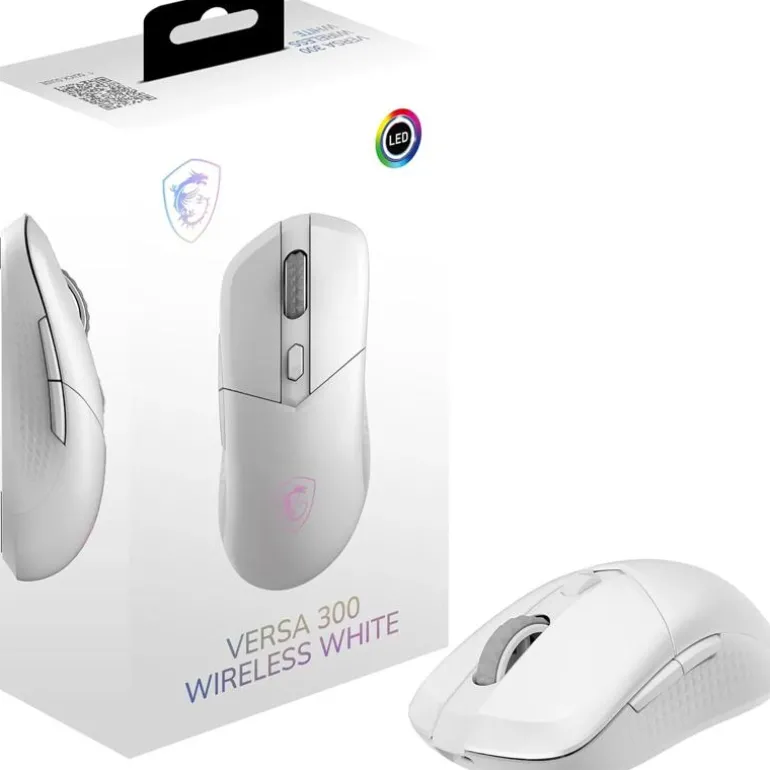 Ratón MSI Versa 300 8000 DPI Wireless Blanco