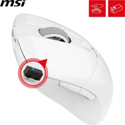 Ratón MSI Versa 300 8000 DPI Wireless Blanco