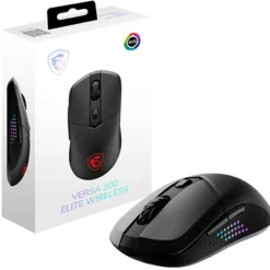 Ratón MSI VERSA 300 ELITE WIRELESS 6400 Dpi 65g RGB Negro